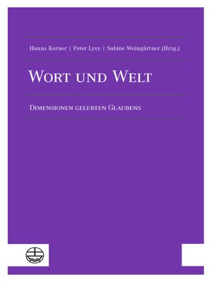 cover image of Wort und Welt